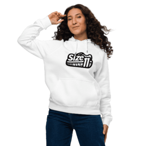 Unisex eco raglan hoodie