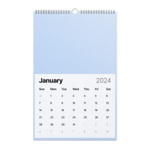 Wall calendar (2024)